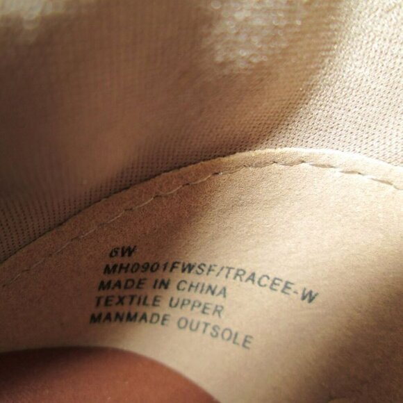 NWOB Mia Tracee Cheeta Print Block Heel Zip Up Ankle Booties-6W - Picture 10 of 14